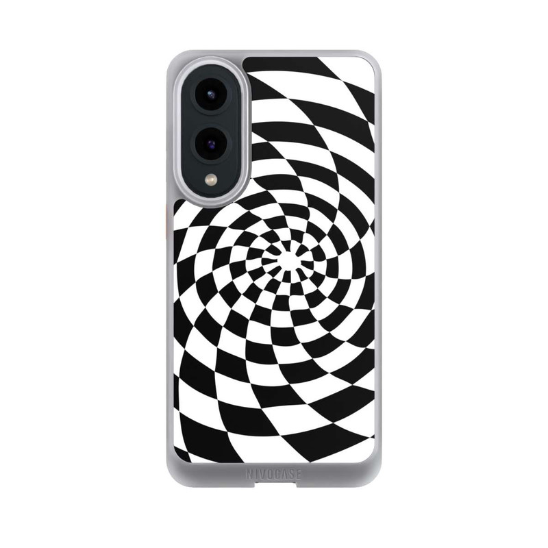 Galaxy S25 Edge NIVOcore Schwarz-Weiß Illusion