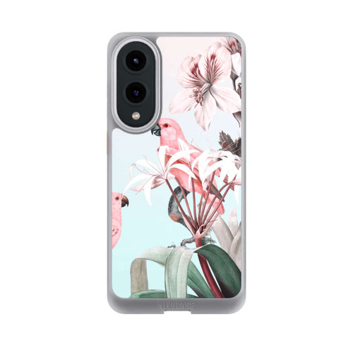 Samsung Galaxy S25 Edge NIVOcore paradiesische Papageien Pastell