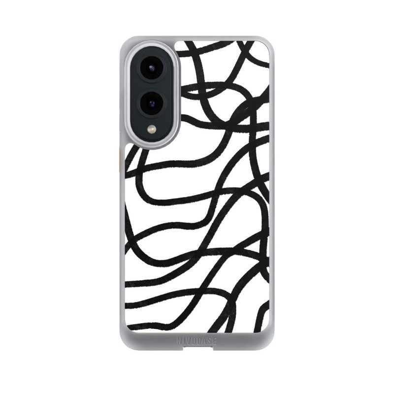 Galaxy S25 Edge NIVOcore Schwarze Linien