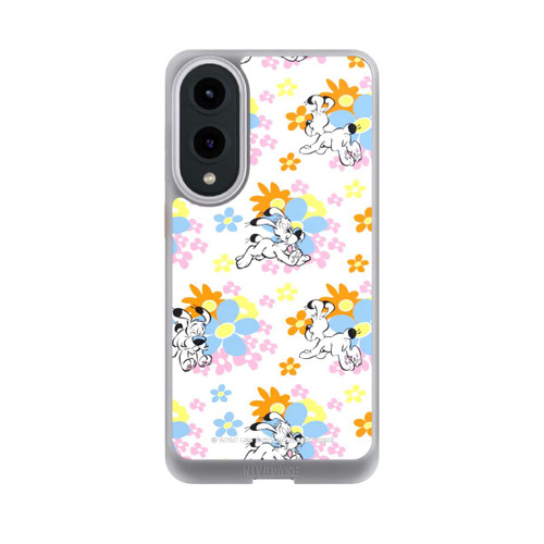 Samsung Galaxy S25 Edge NIVOcore Idéfix sur fleurs colorées