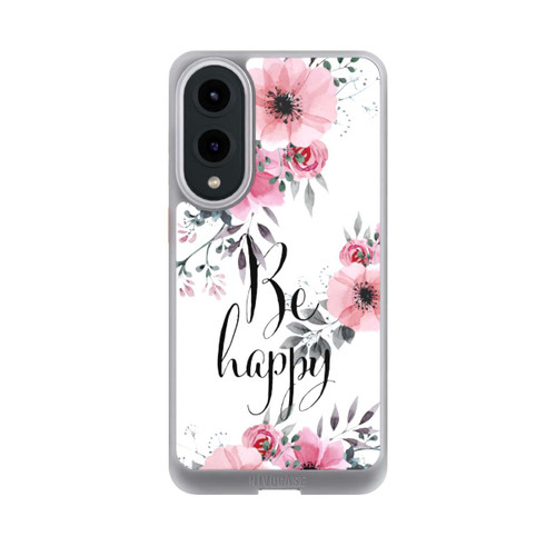 Samsung Galaxy S25 Edge NIVOcore Be Happy Blumen