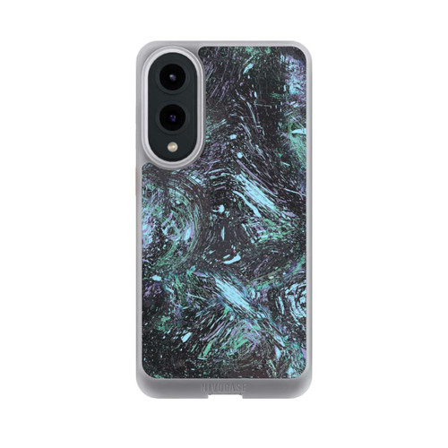 Samsung Galaxy S25 Edge NIVOcore Abstrakt tropfender Staub lila