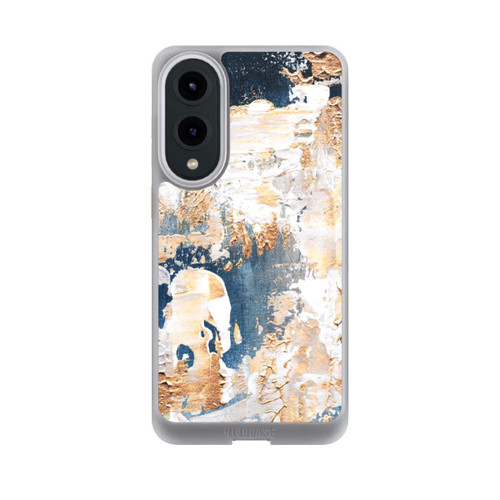 Samsung Galaxy S25 Edge NIVOcore Abstraktion Blau und Gold