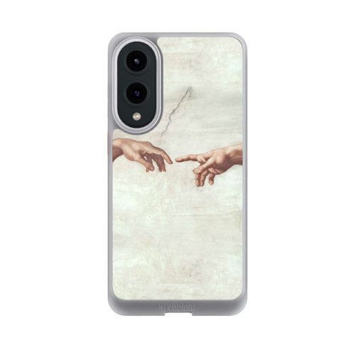 Samsung Galaxy S25 Edge NIVOcore Die Hände von Gott und Adam von Michelangelo Buonarroti