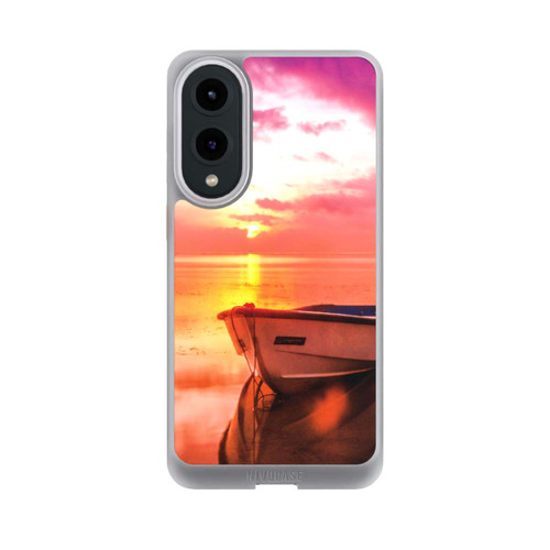 Samsung Galaxy S25 Edge NIVOcore Beach Dawn Boat