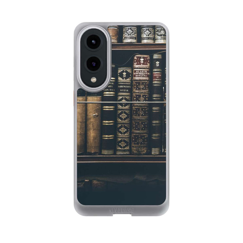Galaxy S25 Edge NIVOcore Book Stack Dark