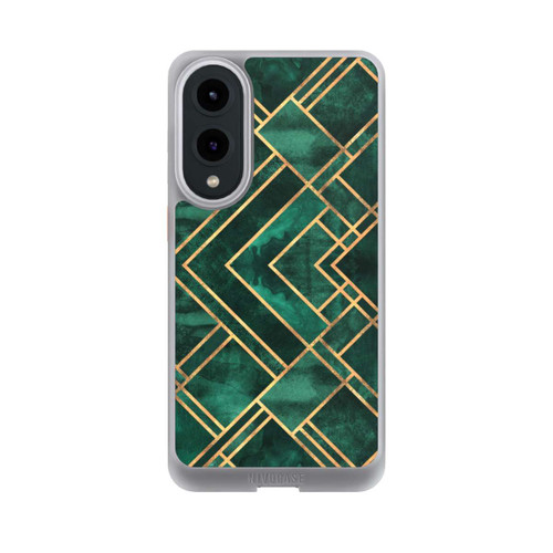 Samsung Galaxy S25 Edge NIVOcore Grüne Blöcke