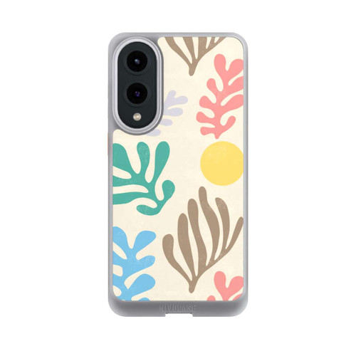Samsung Galaxy S25 Edge NIVOcore Blätter im modernen Matisse-Stil