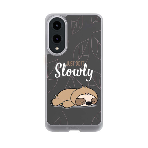 Samsung Galaxy S25 Edge NIVOcore Just Do It Slowly Sloth Grey
