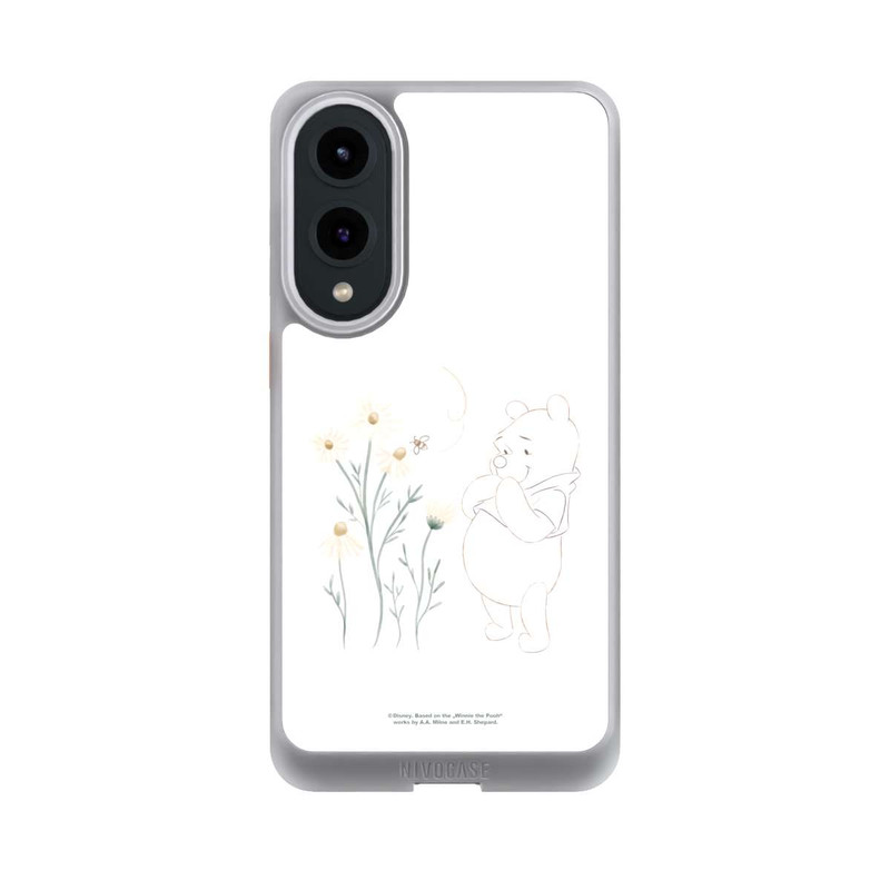 Galaxy S25 Edge NIVOcore Winnie Puuh sieht sich Gänseblümchen an