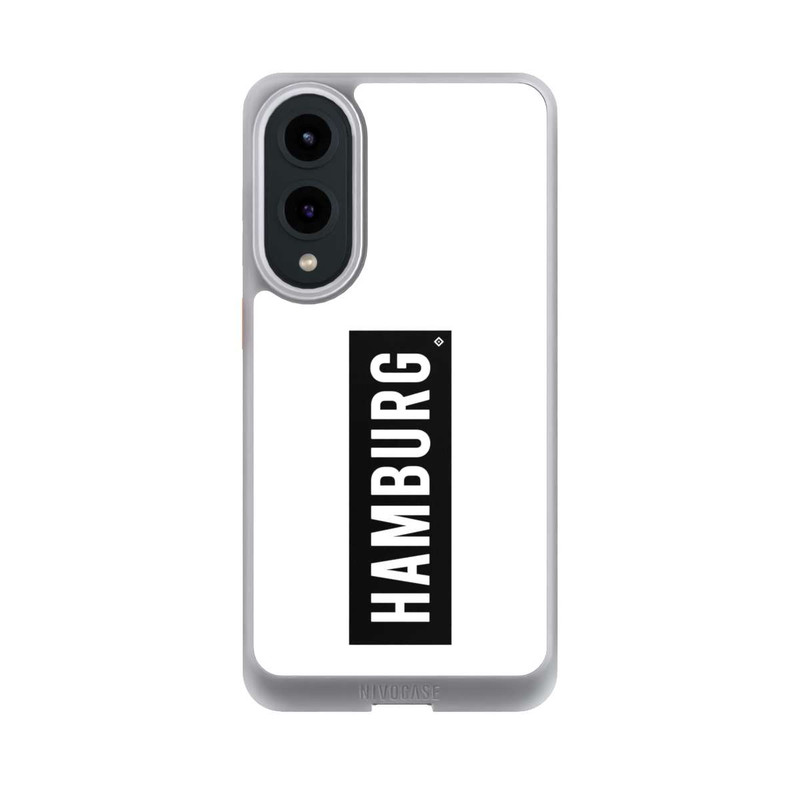 Galaxy S25 Edge NIVOcore HSV Hamburg Schwarz Weiss
