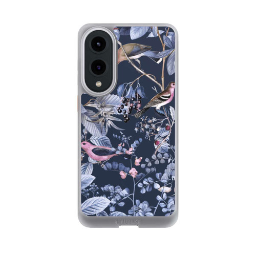 Samsung Galaxy S25 Edge NIVOcore Vögel und Beeren blau