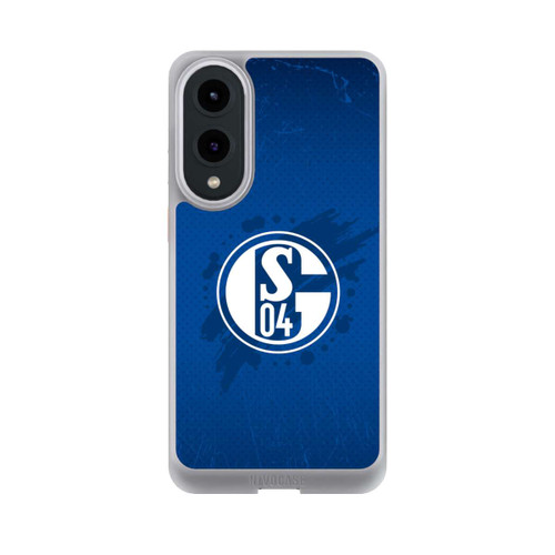 Samsung Galaxy S25 Edge NIVOcore Schalke 04 Farbe Fleck Blau