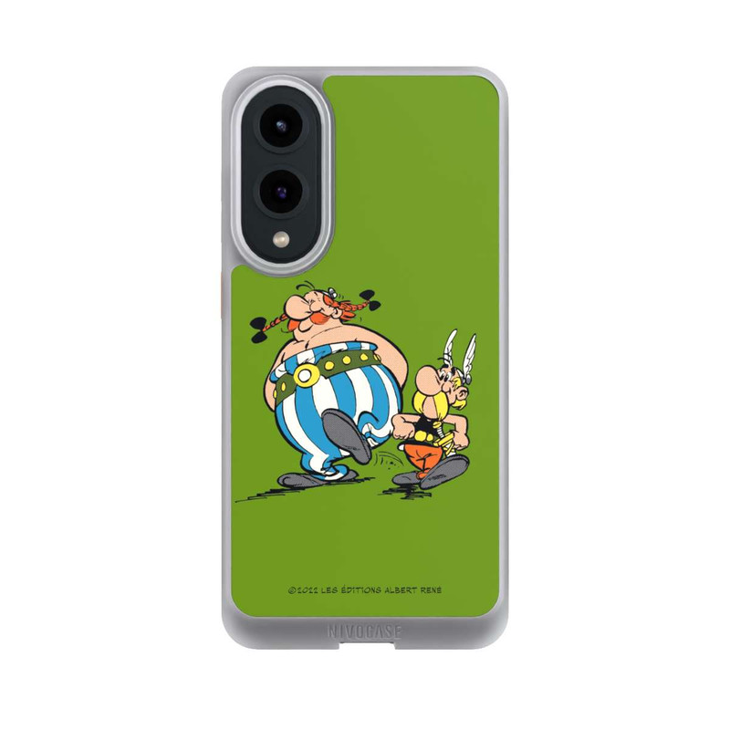 Galaxy S25 Edge NIVOcore Asterix and Obelix Grün