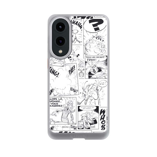 Samsung Galaxy S25 Edge NIVOcore BD Astérix Blanc &amp; Noir