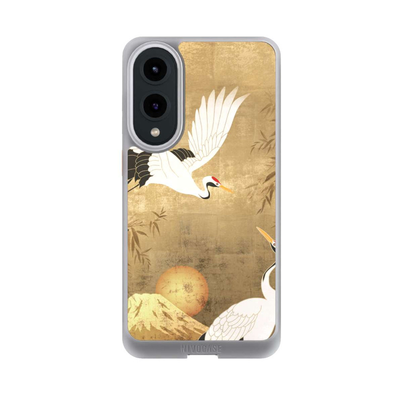 Galaxy S25 Edge NIVOcore Kraniche Gold Japan 1