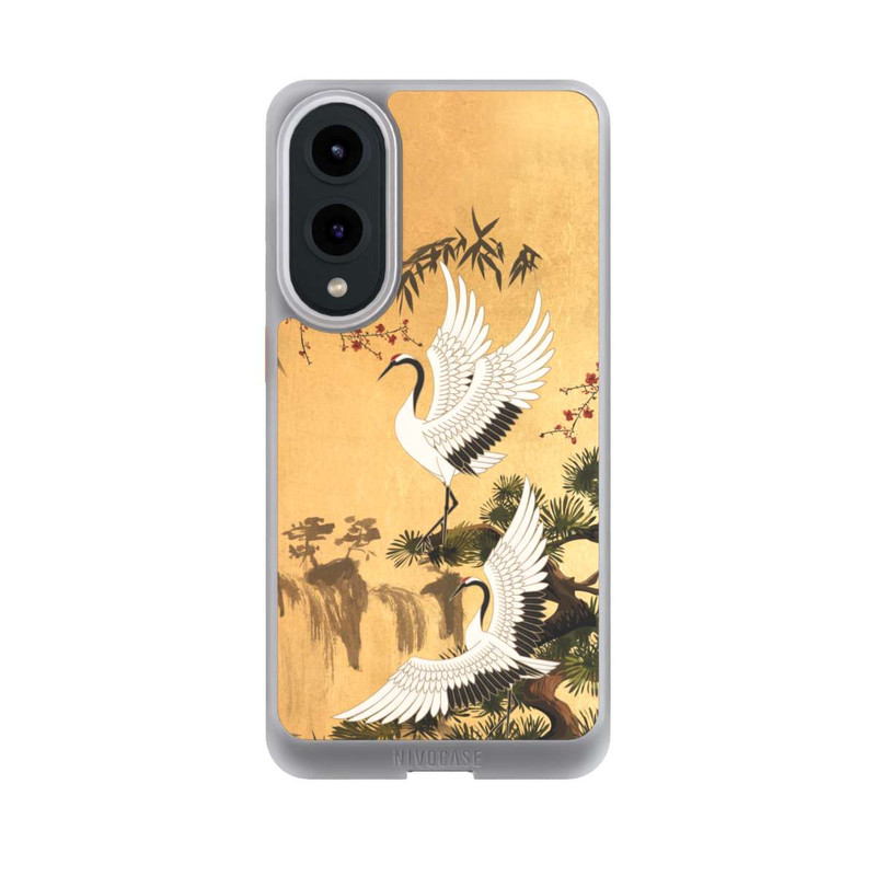 Galaxy S25 Edge NIVOcore Kraniche Gold Japan 2