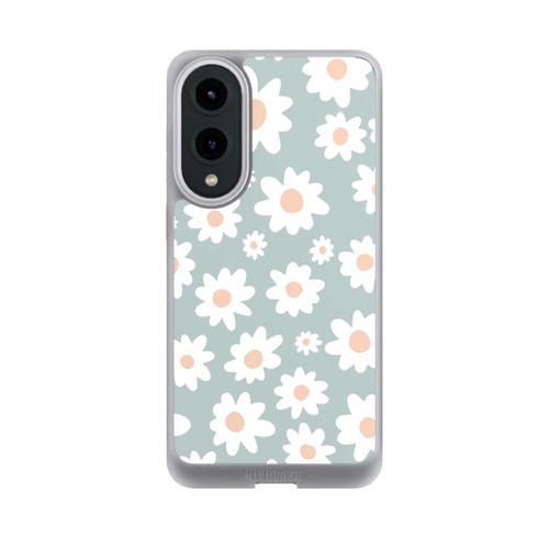 Samsung Galaxy S25 Edge NIVOcore Gänseblümchen Muster grün