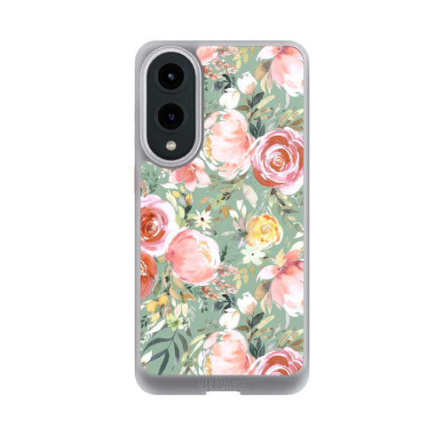 Samsung Galaxy S25 Edge NIVOcore Pastellfarbener Pfingstrosenstrauß