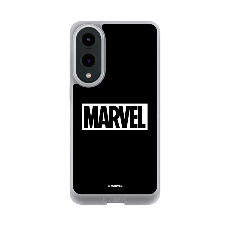 Galaxy S25 Edge NIVOcore Marvel Logo Black