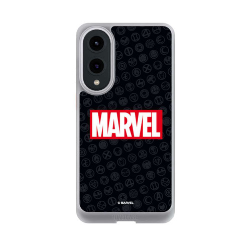 Samsung Galaxy S25 Edge NIVOcore Marvel Logo Black Red 