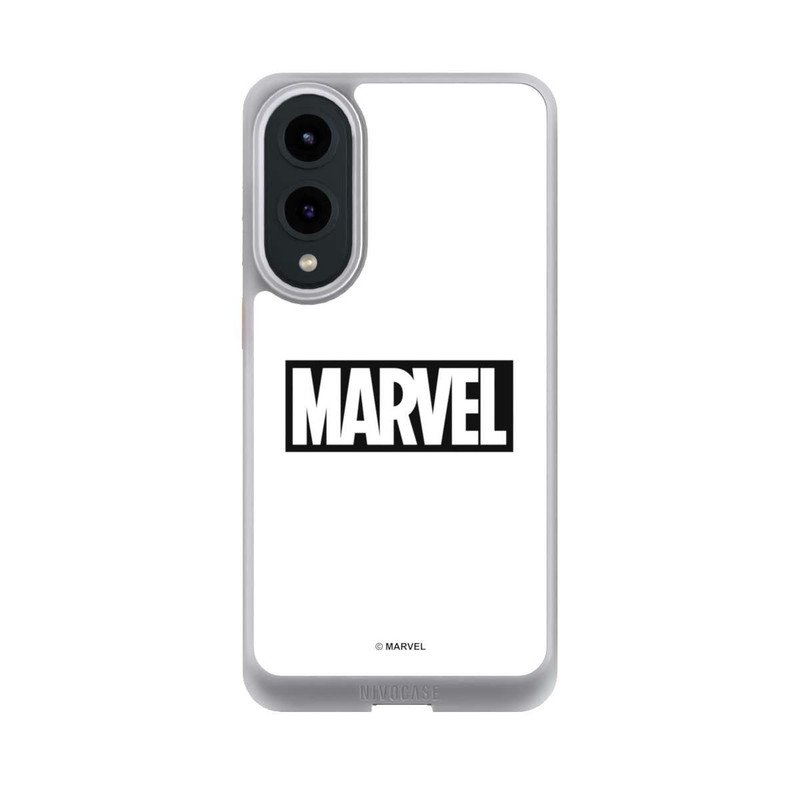Galaxy S25 Edge NIVOcore Marvel Logo White