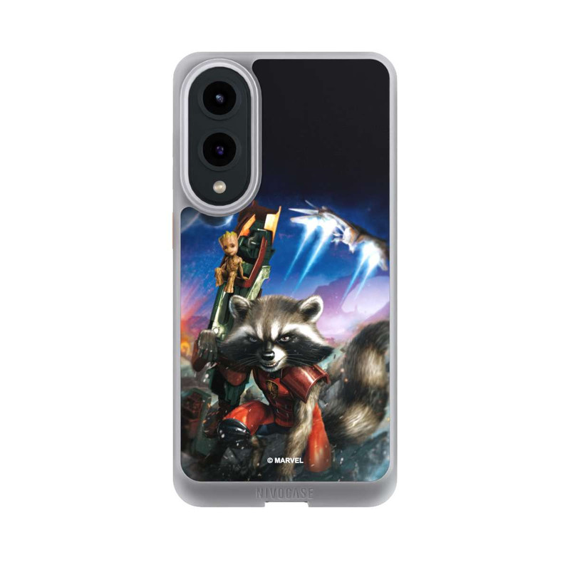 Galaxy S25 Edge NIVOcore Rocket & Baby Groot Guardians Of The Galaxy