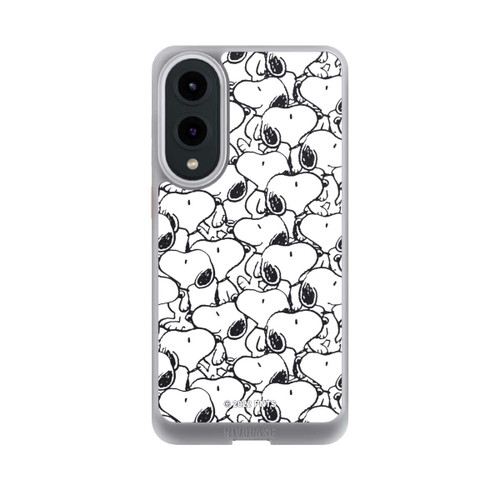 Samsung Galaxy S25 Edge NIVOcore Snoopy Muster Schwarz und Weiß