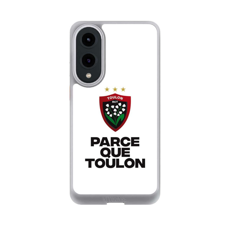 Galaxy S25 Edge NIVOcore Parce Que Toulon Weiß