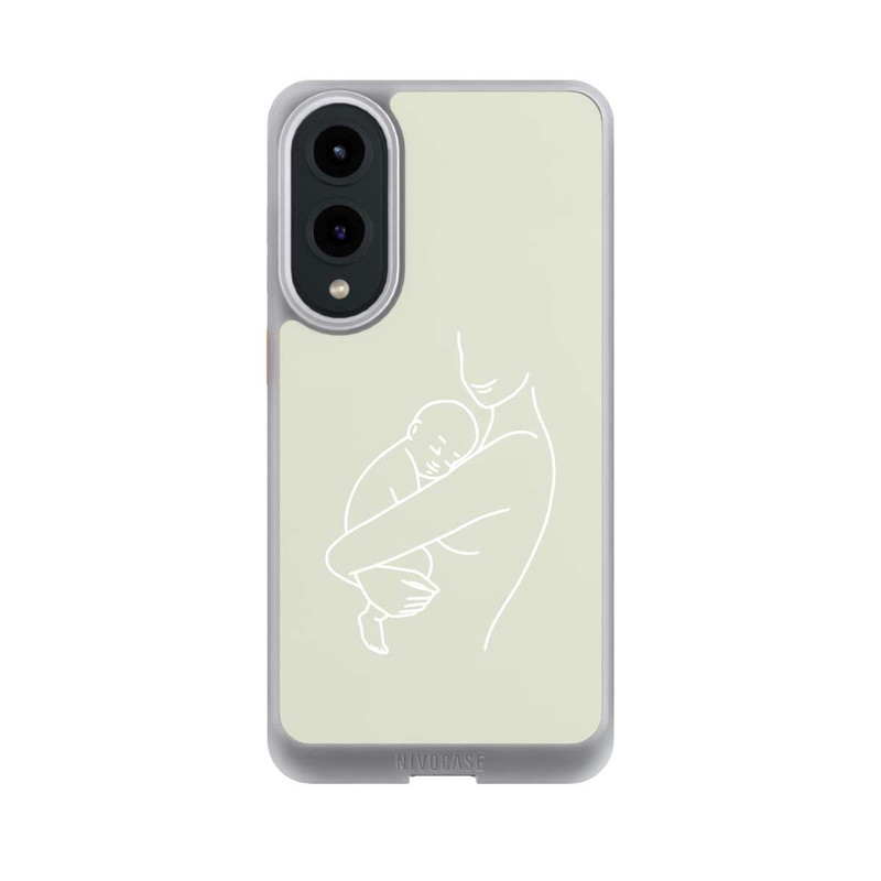 Galaxy S25 Edge NIVOcore Line Art Familie 3
