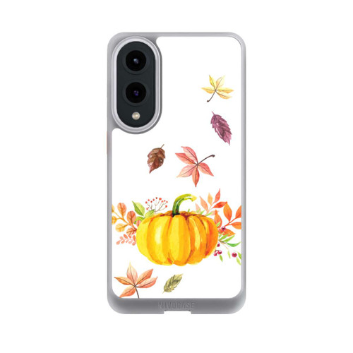 Samsung Galaxy S25 Edge NIVOcore Pumpkin-weißer Hintergrund 