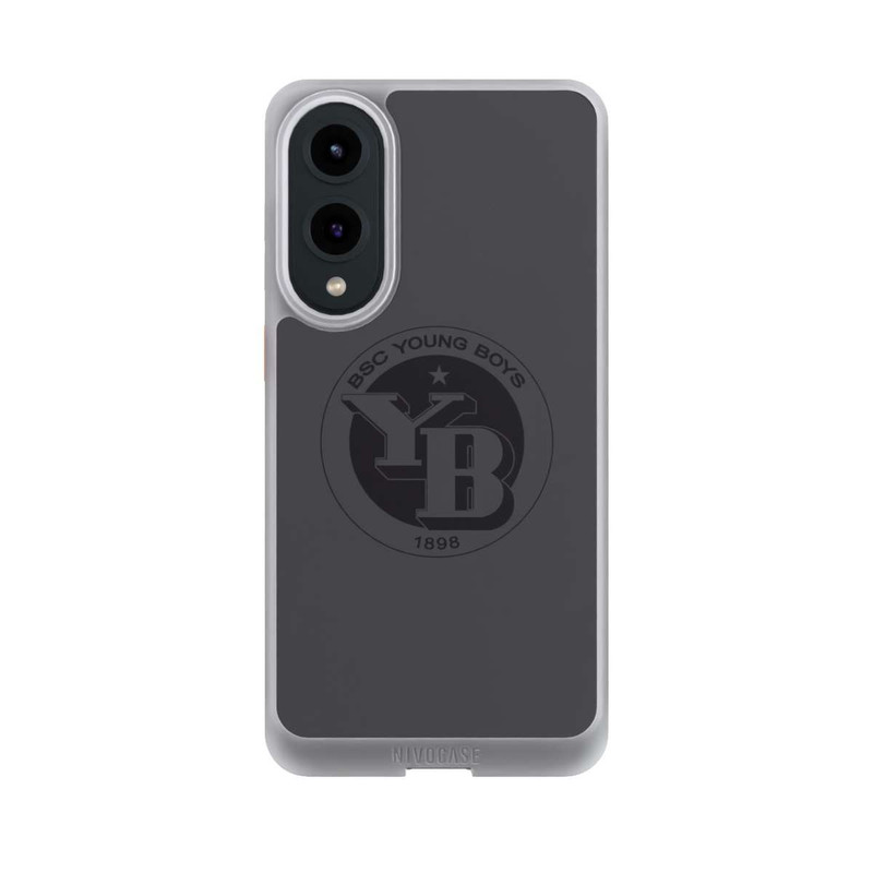 Galaxy S25 Edge NIVOcore BSC YB Logo Grau