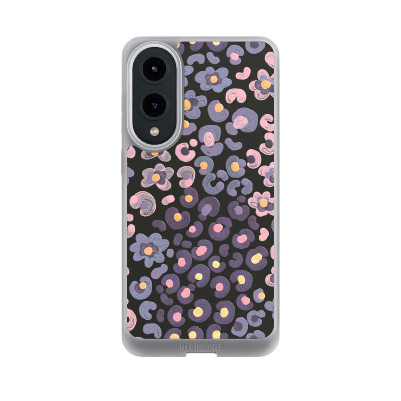 Galaxy S25 Edge NIVOcore Tierfell mit Blumen