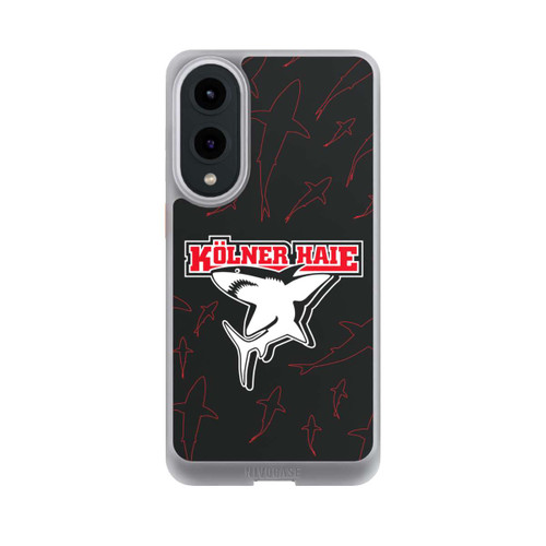 Samsung Galaxy S25 Edge NIVOcore Haie Muster Rot