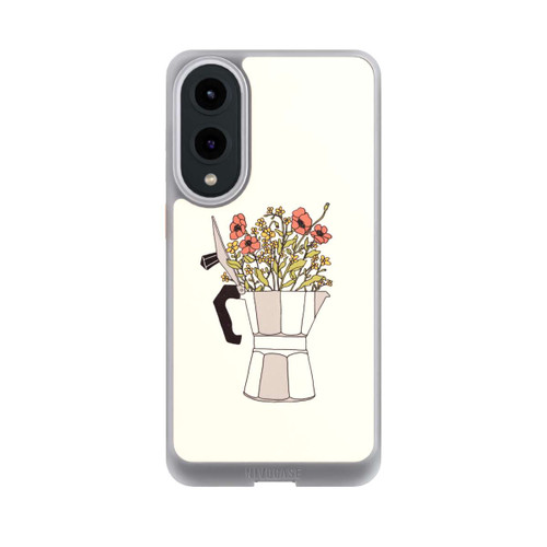 Samsung Galaxy S25 Edge NIVOcore Moka Blumen
