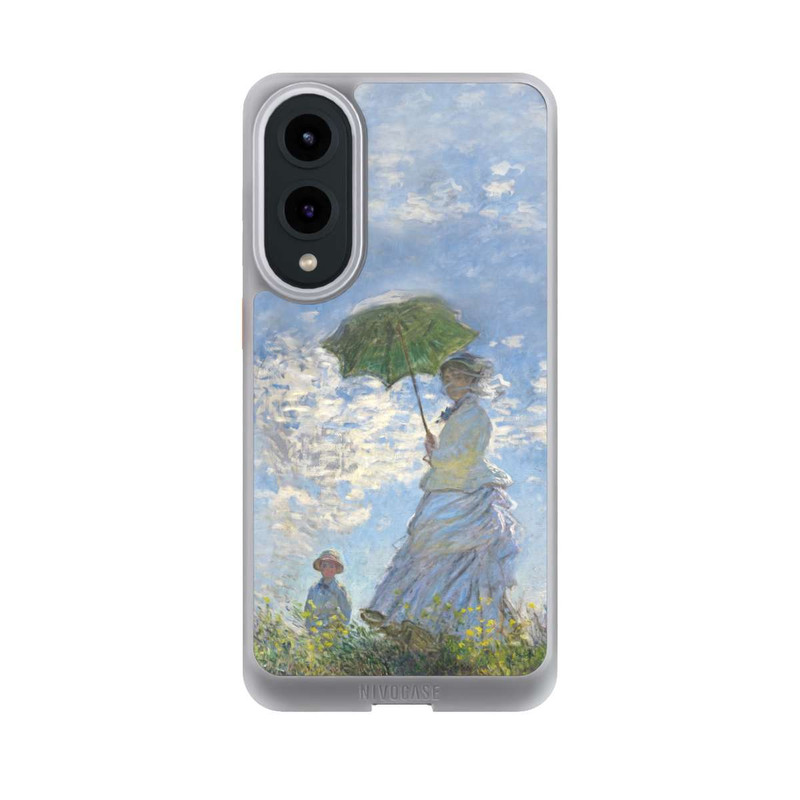 Galaxy S25 Edge NIVOcore Frau mit Sonnenschirm - Monet
