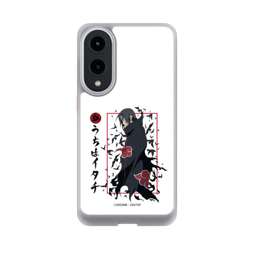 Samsung Galaxy S25 Edge NIVOcore Itachi Krähen Weiß