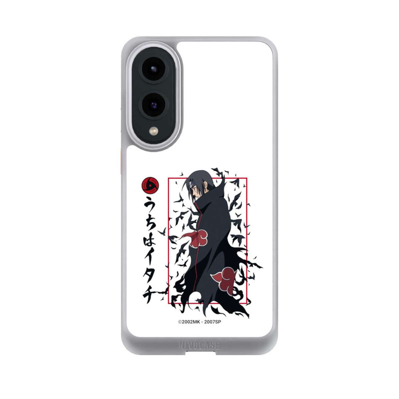 Galaxy S25 Edge NIVOcore Itachi Krähen Weiß