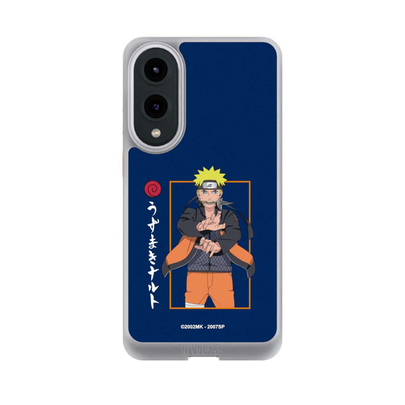 Galaxy S25 Edge NIVOcore Naruto Kampfposition Blau