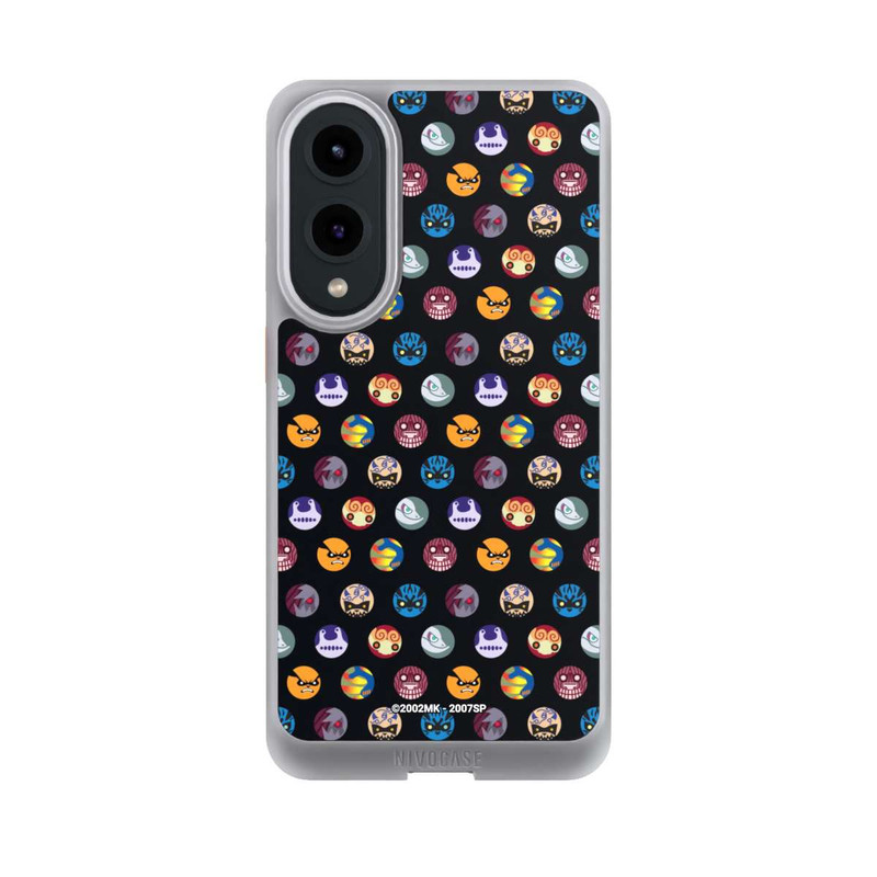 Galaxy S25 Edge NIVOcore Bijuu Muster Schwarz