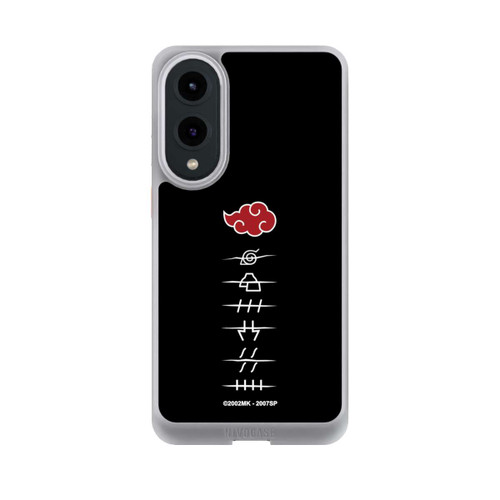 Samsung Galaxy S25 Edge NIVOcore Akatsuki Mitgliedssymbole Schwarz