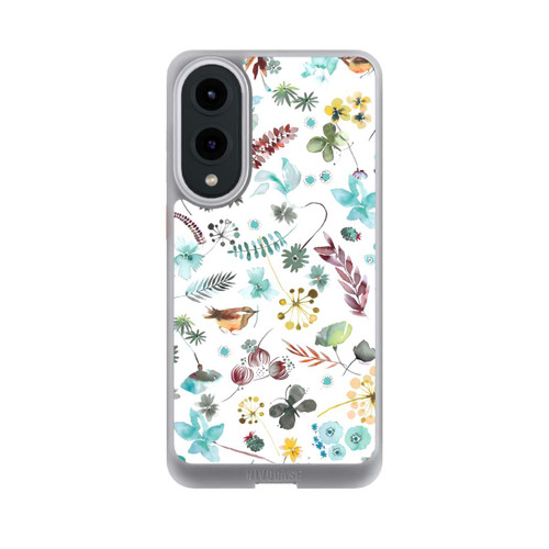 Samsung Galaxy S25 Edge NIVOcore Botanischer Schmetterling Natur Blau