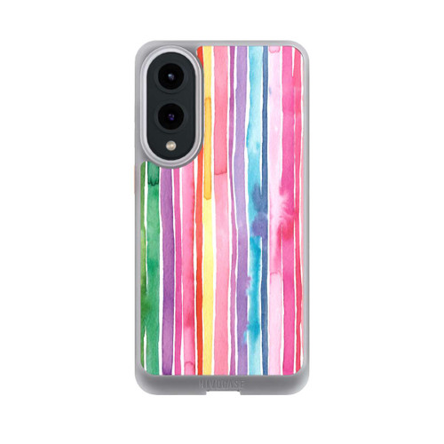 Samsung Galaxy S25 Edge NIVOcore Camouflage Regenbogenstreifen