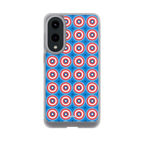 Samsung Galaxy S25 Edge NIVOcore Captain American Shield Pattern