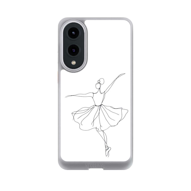 Galaxy S25 Edge NIVOcore Ballerina Illustration