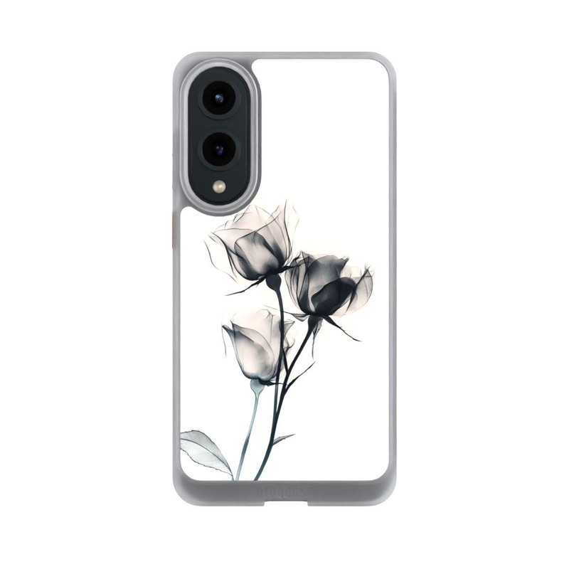 Galaxy S25 Edge NIVOcore Schwarze Blume