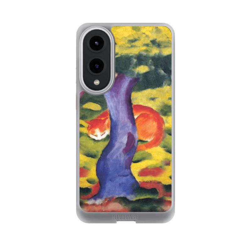 Galaxy S25 Edge NIVOcore Katze hinter Einem Baum von Franz Marc