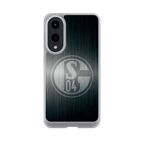 Samsung Galaxy S25 Edge NIVOcore Schalke 04 Metall Look