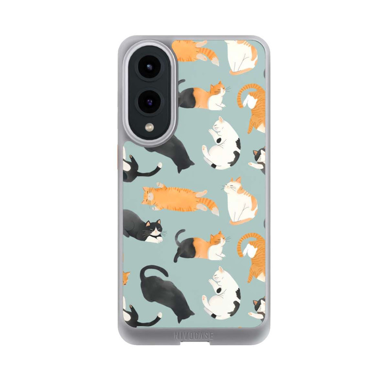 Galaxy S25 Edge NIVOcore Cats Pattern