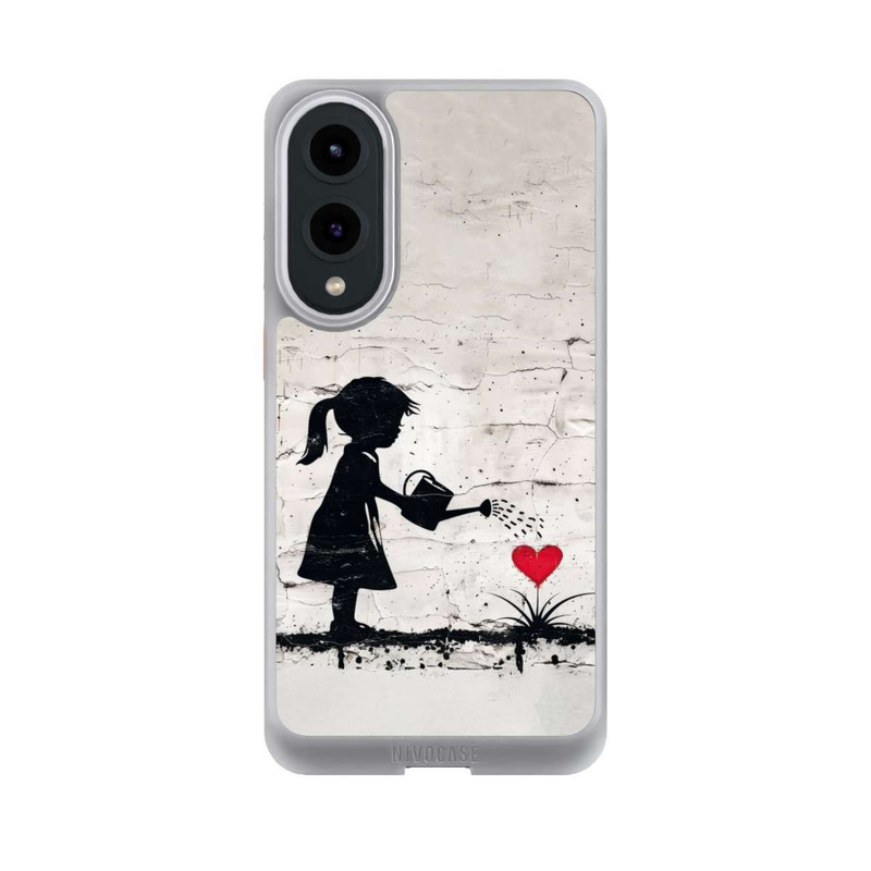 Galaxy S25 Edge NIVOcore Girl Watering Bunch of Flowers 
